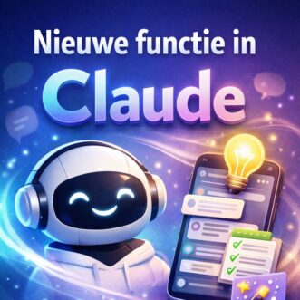 Nieuwe functie voor de AI-assistent Claude.