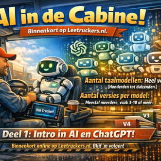AI in de cabine – Deel 1: AI voor logistiek en chauffeurs.