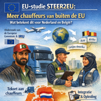 Chauffeurs van buiten de EU – wat betekent dit voor Nederland en België?